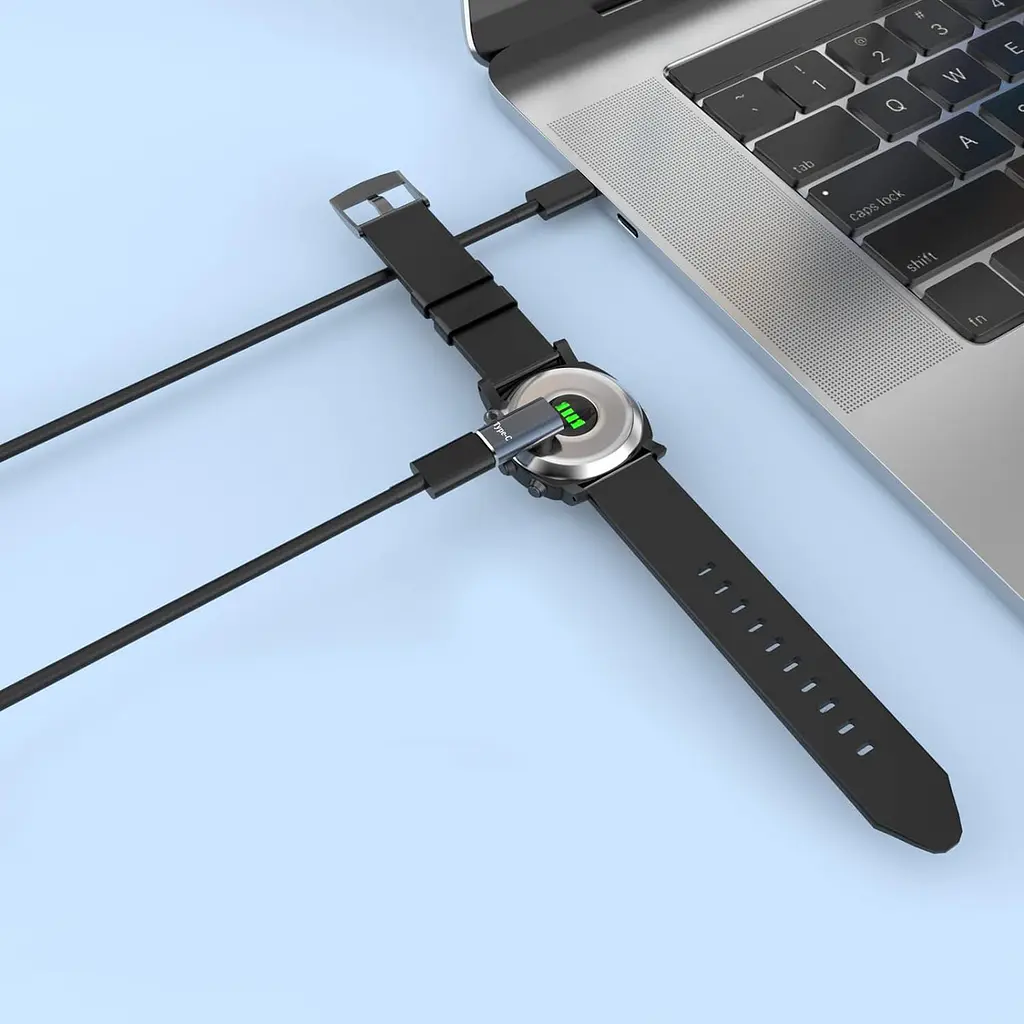 Угловой Type-C переходник Primo KPR01 для зарядки часов Garmin Fenix/Forerunner/Venu/Delta - фото 5