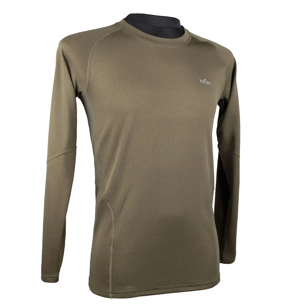 Кофта Tribe Coolpass LS Olive XL (1042-T-KI-0007-olive-XL) - фото 2