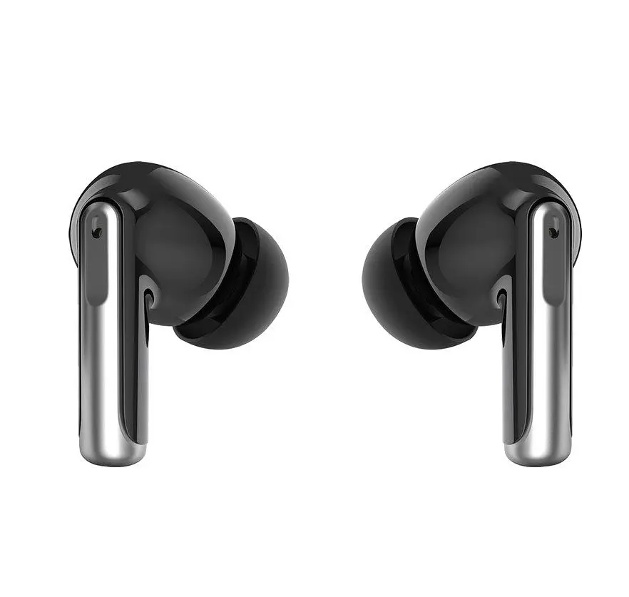 Бездротові Bluetooth 5.3 навушники з мікрофоном HATOR HTA430B TWS Hyrrpunk Truepods SyncHUB Black-Gray - фото 2