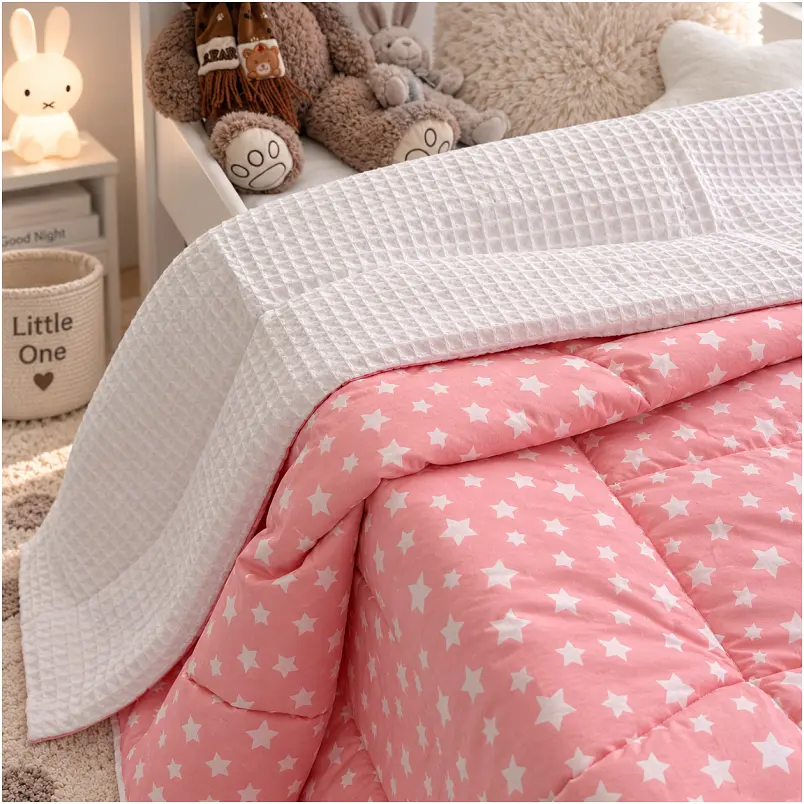 Плед дитячий MirSon Poplin Waffle Pony 150х220 см (2200013893363) - фото 8