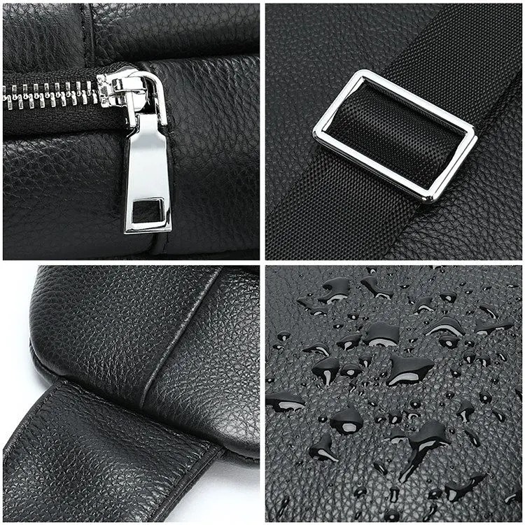 Сумка кожаная мужская Vintage 17,5х30х6,5 см sum0012243 - фото 10