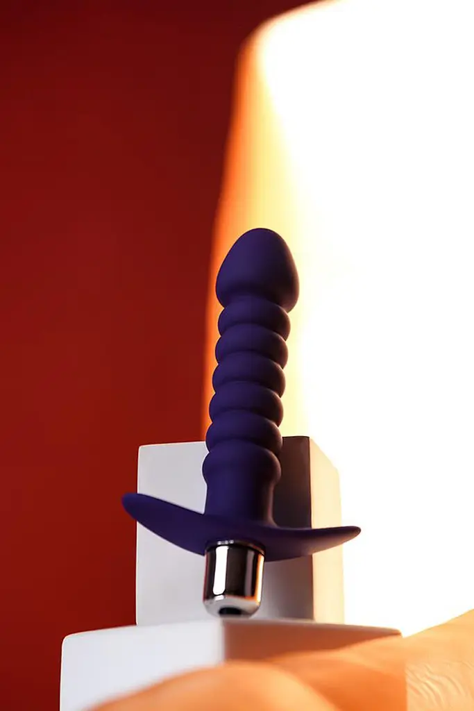 Анальная пробка ToDo Anal Vibrator Condal 14 см (фиолетовый) - фото 8