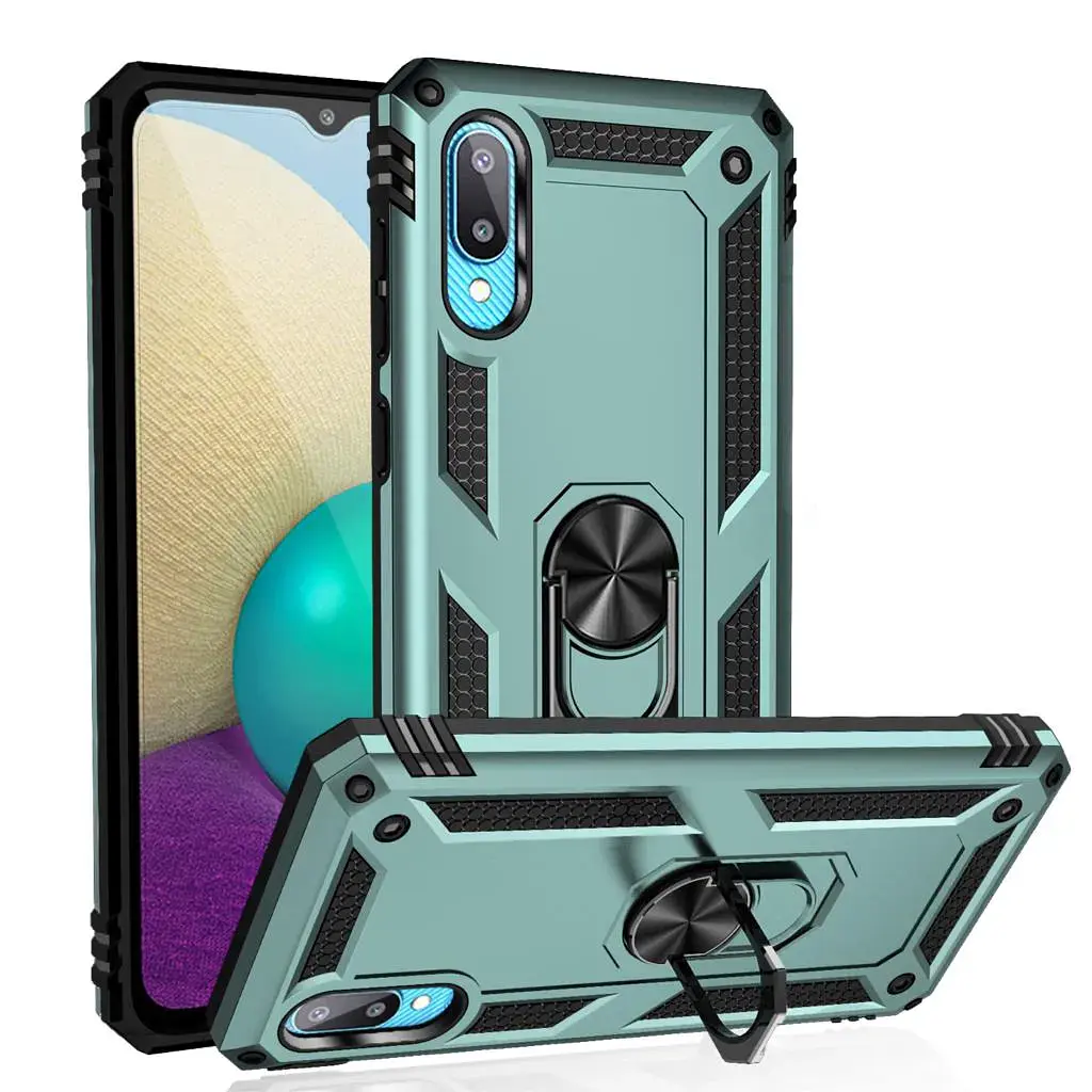 Панель BeCover Military для Samsung Galaxy A02 SM-A022 / M02 SM-M022 Dark Green (706641) - фото 2