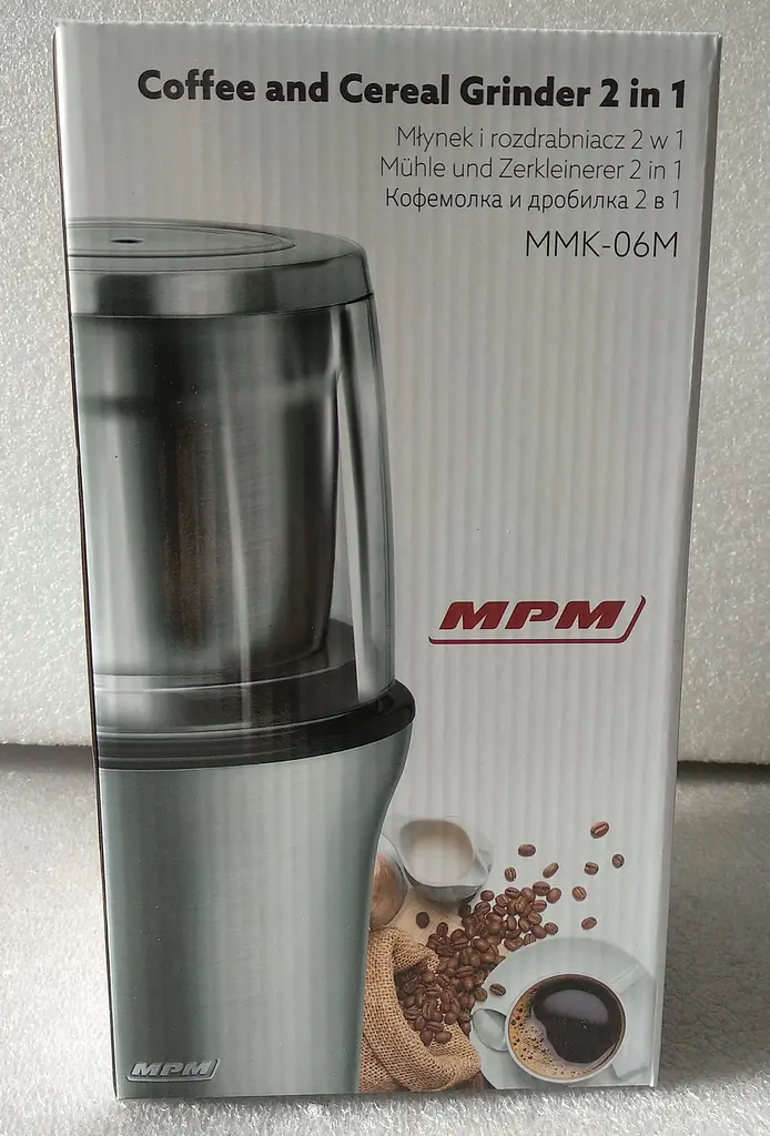 Кавомолка-мельниця для спецій MPM MMK-06M 2в1 - фото 10