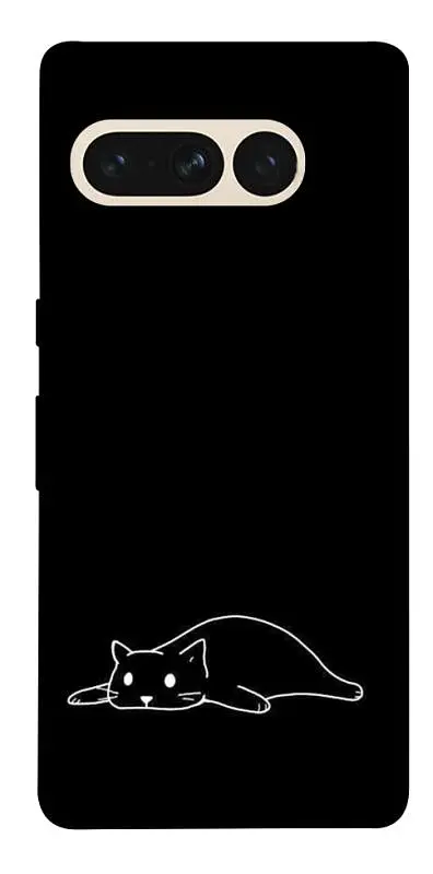 TPU чохол Demsky Lazy cat для Google Pixel 7 Pro