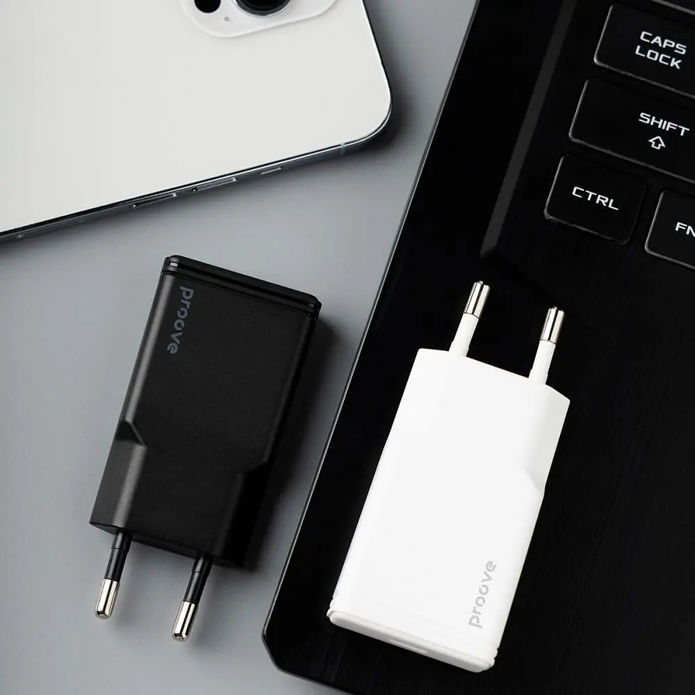 Зарядний пристрій Proove Slender 30W (Type-C + USB) white (WCSL30110002) - фото 2