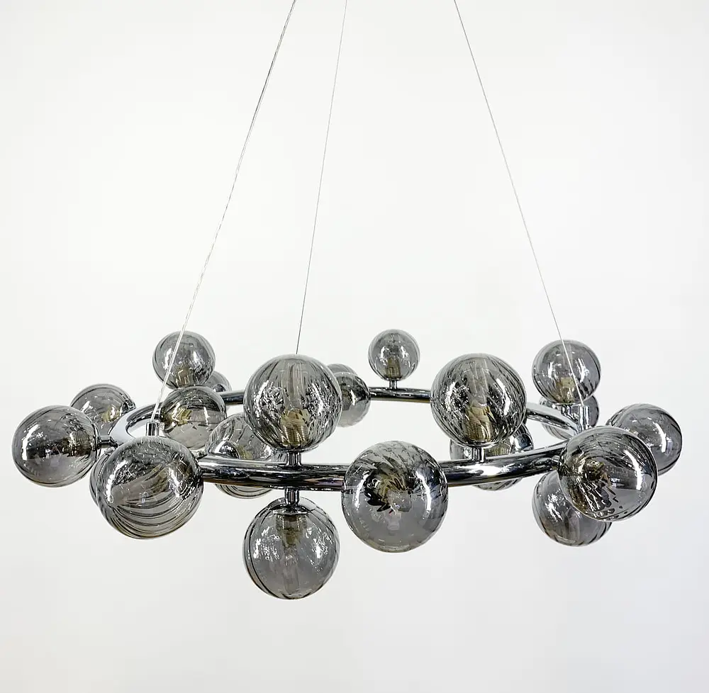 Подвесная люстра Arte Lamp Bolla Line.F MJ 17-750 CH+GR - фото 6