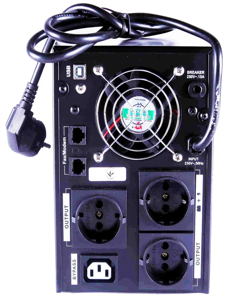 Джерело безперебійного живлення SVC 2000 ВА / 1600 Вт / 9 А*ч (SL-2KS-LCD) - фото 3