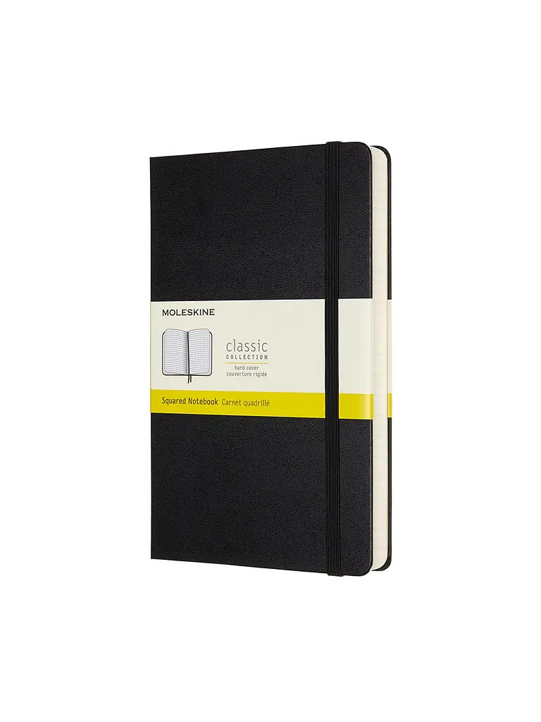 Записник Moleskine Classic Expanded середній, Клітинка Чорний (QP061EXP) - фото 2
