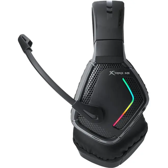 Ігрова гарнітура Xtrike Me GH-512W XBOX/PS/PC Wireless RGB Black (GH-512W) - фото 2