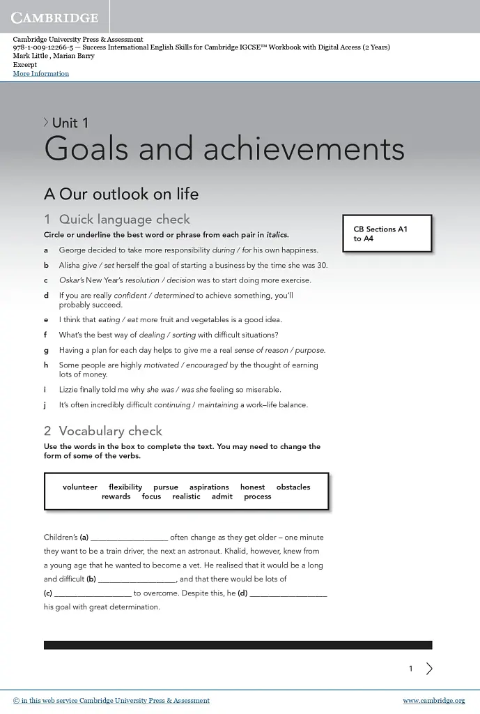 Success International English Skills for Cambridge IGCSE Workbook with Digital Access (2 Years) - фото 2