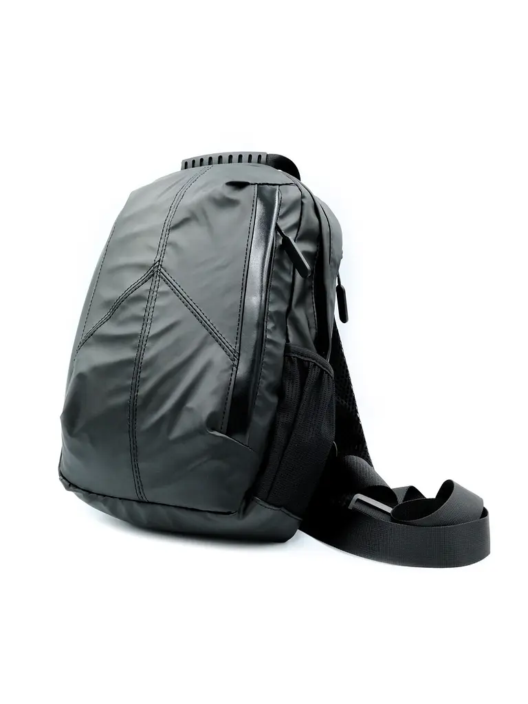 Сумка-слінг 33 x 20 x 10 см Weatro Чорна ssch-kit-0062 (ssch-kit-0062) - фото 5