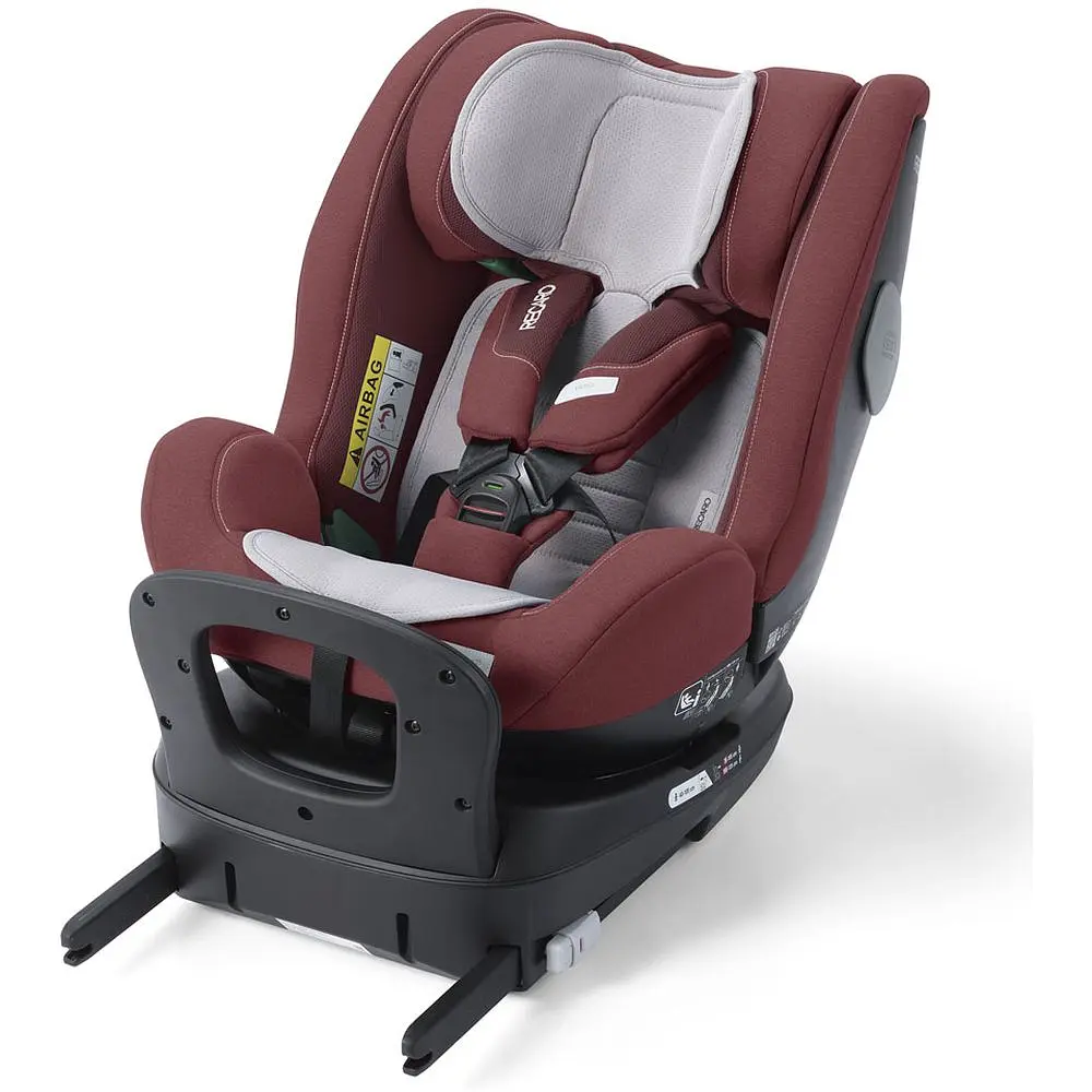 Автокресло Recaro Salia 125 Iron Red, бордовое (89047660050) - фото 2