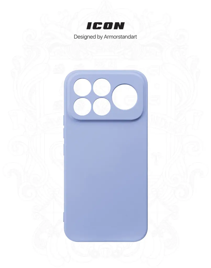 Чохол ArmorStandart ICON для Xiaomi Poco F9 Ultra 5G Camera cover Lavender - фото 3