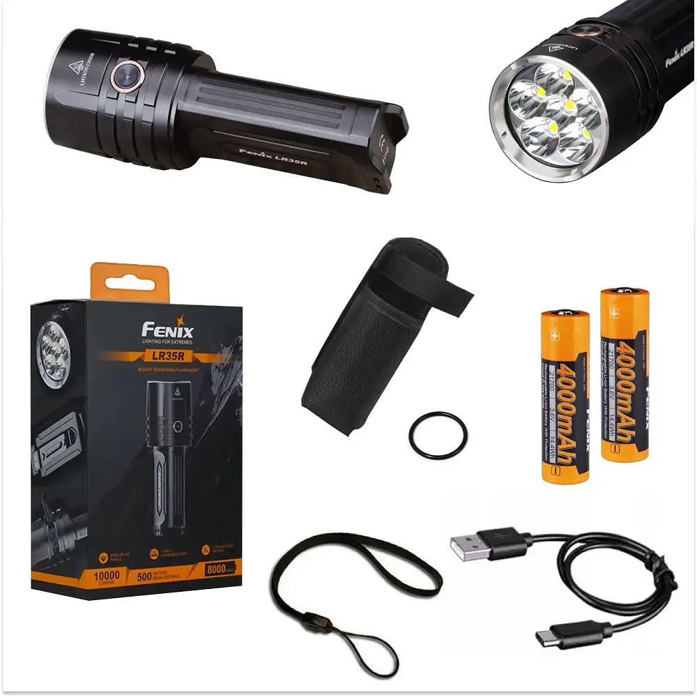 Фонарь ручной Fenix LR35R - фото 19