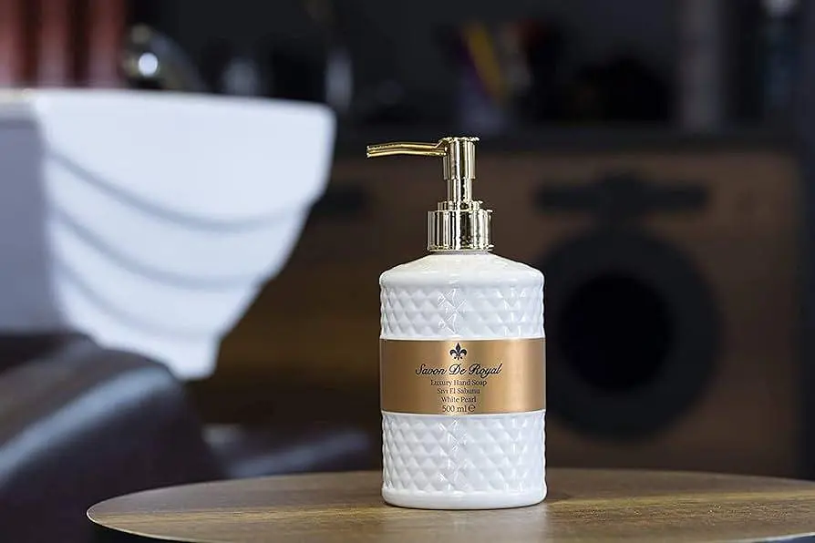Крем-мило рідке Savon De Royal Luxury Hand Soap White Pearl 500мл. - фото 2