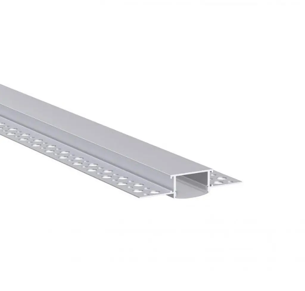 LED профіль врізний під шпаклівку з розсіювачем PC, 3м KLOODI KLP2110TR 3 - фото 3