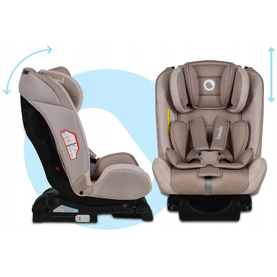 Автокрісло Lionelo Sander Isofix 0-36 кг Beige Sand - фото 6