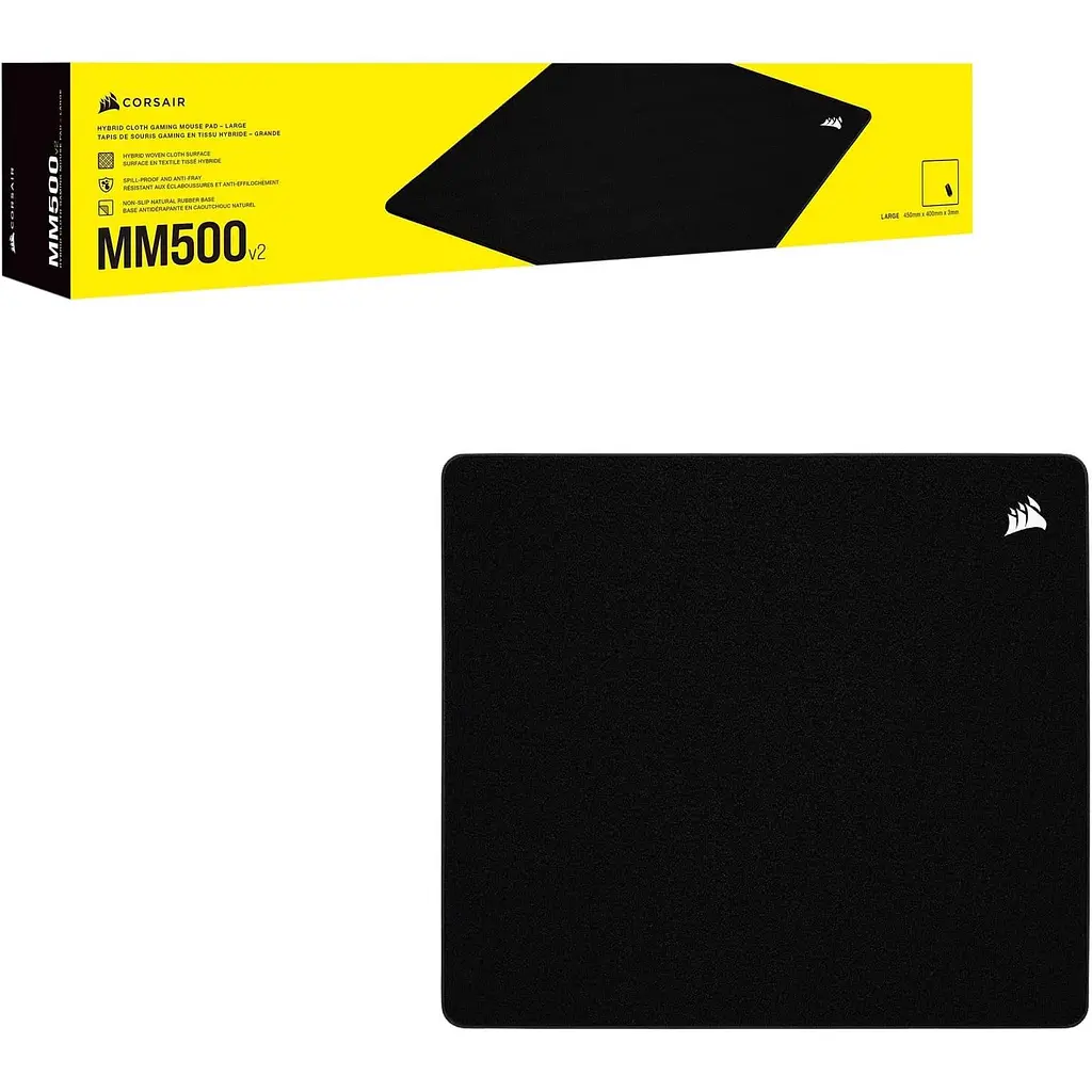 Игровая поверхность Corsair MM500 v2 Hybrid Cloth Gaming Mouse Pad L (CH-941B161-WW) - фото 5