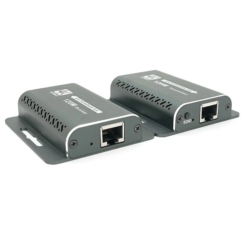 Активний подовжувач HDMI за витою парою Voltronic SCPE120 RX/TX 4K до 120 метрів - фото 4