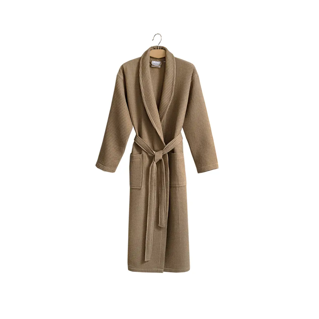 Халат Lotus Home - Waffle cappuccino S - фото 5