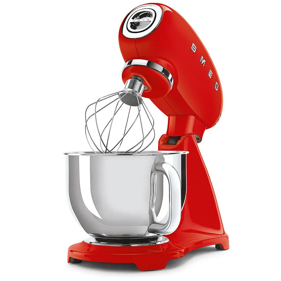 Міксер планетарний Smeg (SMF03RDEU) Retro Style 50's - червоний - фото 2