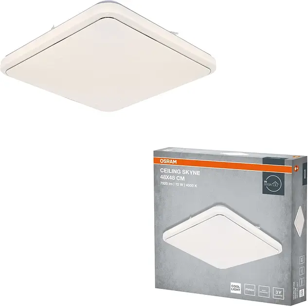 Osram Світильник накладний CEILING SKYNE 480мм Square 72Вт 4000K - фото 3