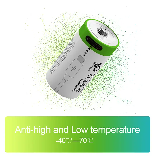 Акумулятор CR2 ​​Smartoools 300 mAh літій-іонний Li-Ion із зарядкою від Type-C 3.7V Випуклий плюс (19326) - фото 11