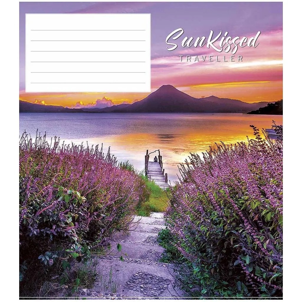 Зошит учнівський Школярик Sun kissed в лінію 24 аркуші ВД-лак 25 шт. (024-3232L) - фото 5