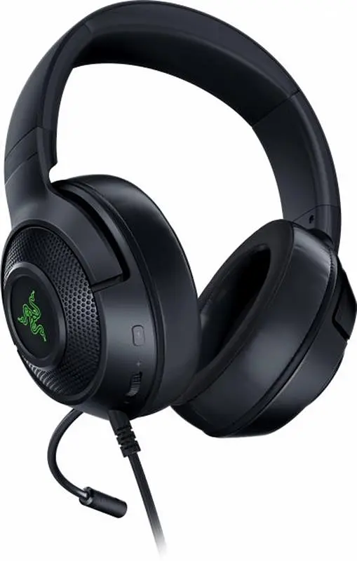 Навушники Razer з мікрофоном Kraken V3 X Black FRML Packaging (RZ04-03750300-R3M1) - фото 3