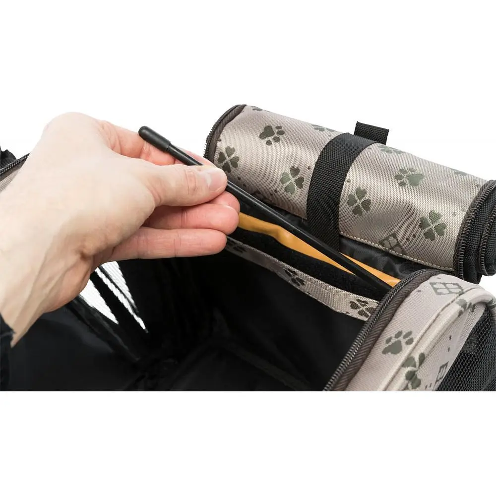 Сумка-переноска Trixie Maxima 33 x 32 x 54 см (кремова) - фото 5