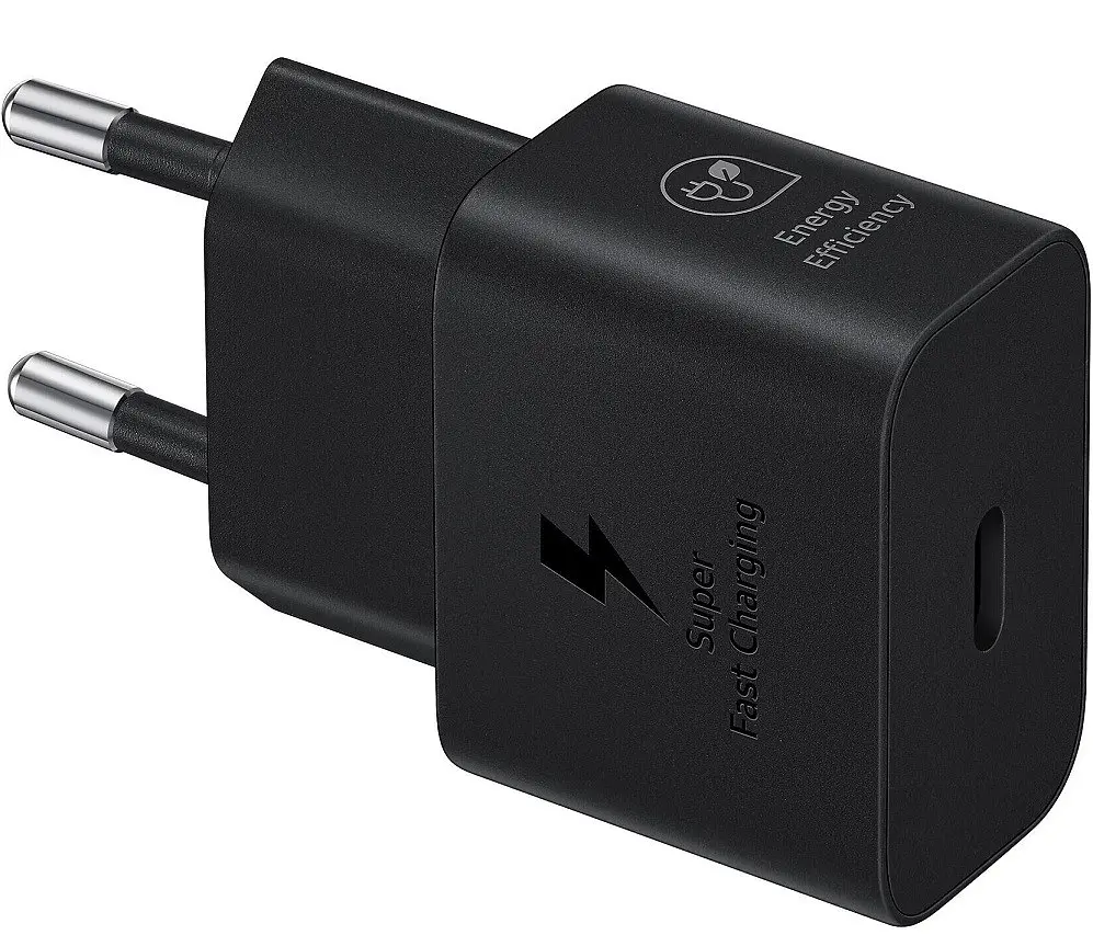 Мережевий зарядний пристрій Samsung 25W Travel Adapter + Type-C cable Чорний (EP-T2510XBEGEU) (6921948) - фото 5