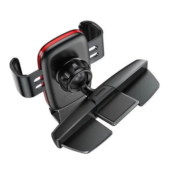 Автоутримувач для телефону Baseus Metal Age Gravity Car Moun black (SUYL-D) - фото 4