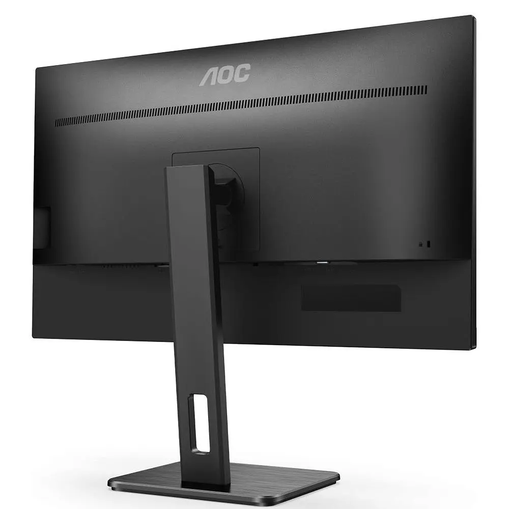 Монитор TFT 27" AOC U27P2CA, IPS 4K UHD, 4ms, HDMIx2, DP, USB-hub, USB-C, HAS, Pivot, колонки, черный (U27P2CA) - фото 2