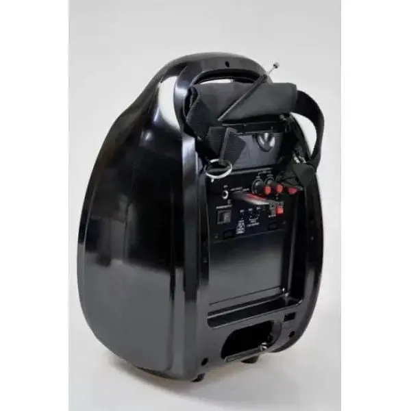 Портативна колонка валіза XPRO RX 810BT 40Вт USB SD FM радіо Bluetooth 1 мікрофон ДУ чорна (RX810BT_1621) - фото 4