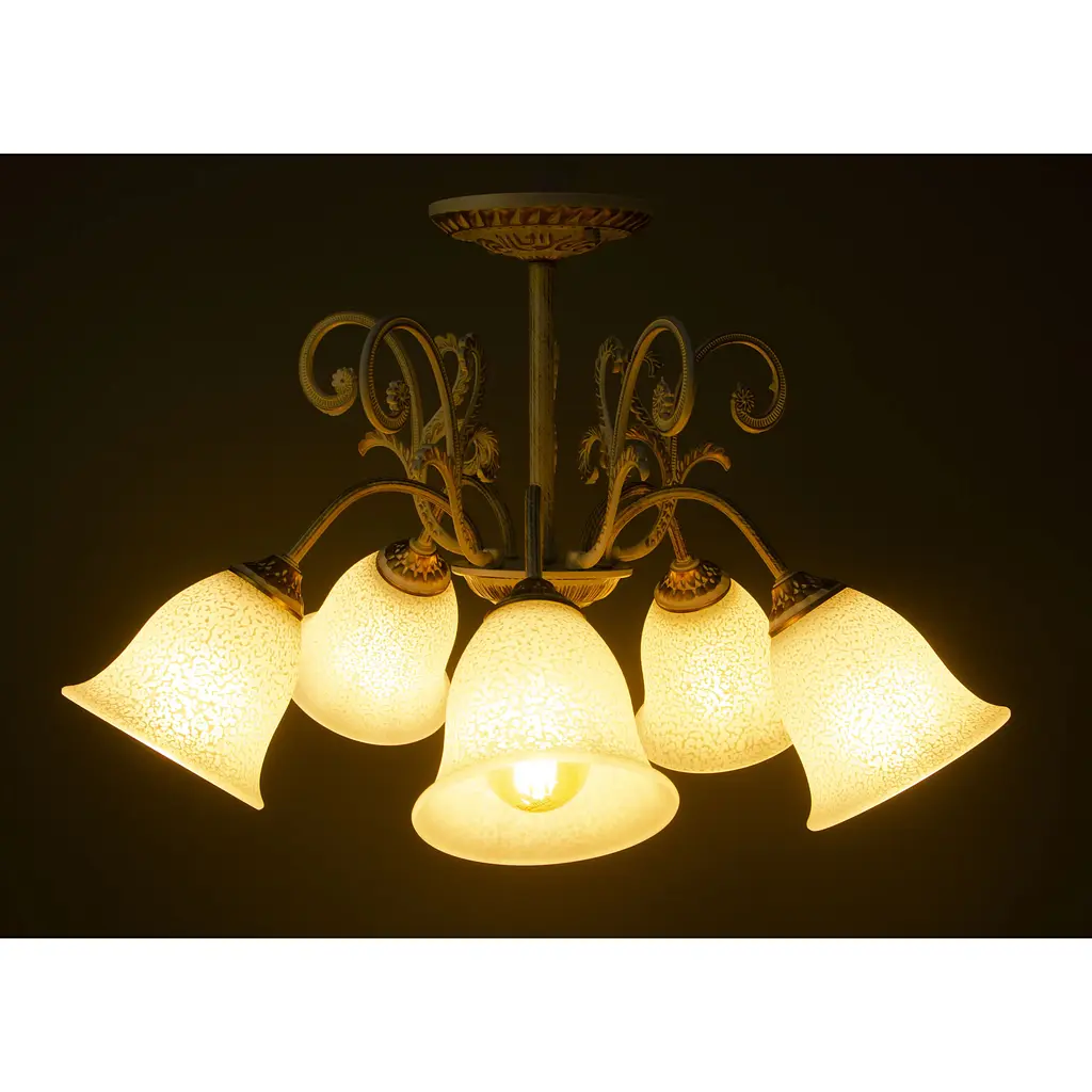 Люстра Brille BKL-691S/5 E14 WT+GD - фото 4