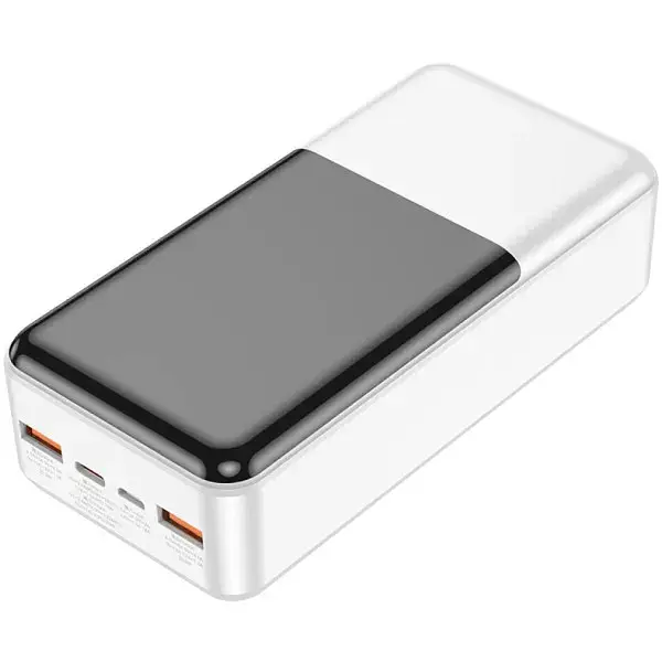 Универсальная зарядная батарея Hoco J108B 30000mAh Universe 22.5W (Белый) - фото 2
