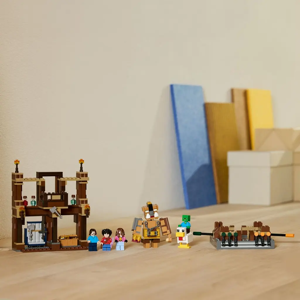 Конструктор LEGO Minecraft Бійцівський ринг у лісовому маєтку 491 деталь (21272) - фото 3