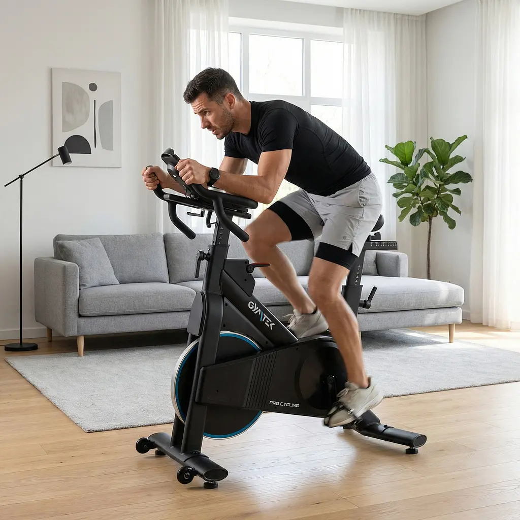 Спинбайк Gymtek XS2000 электромагнитный синий - фото 2