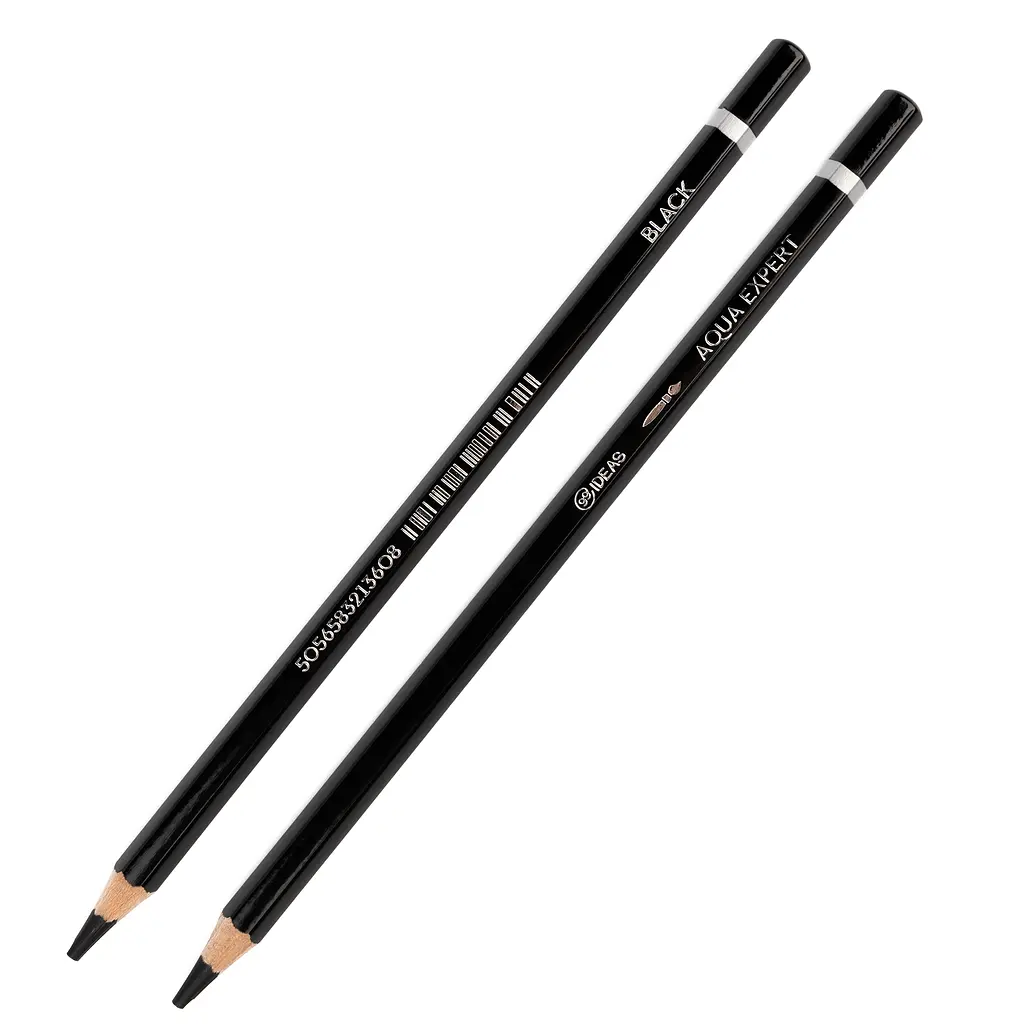 Карандаш акварельный 99IDEAS "Aqua Expert", Black/Черный, 99AE-BLACK - фото 2