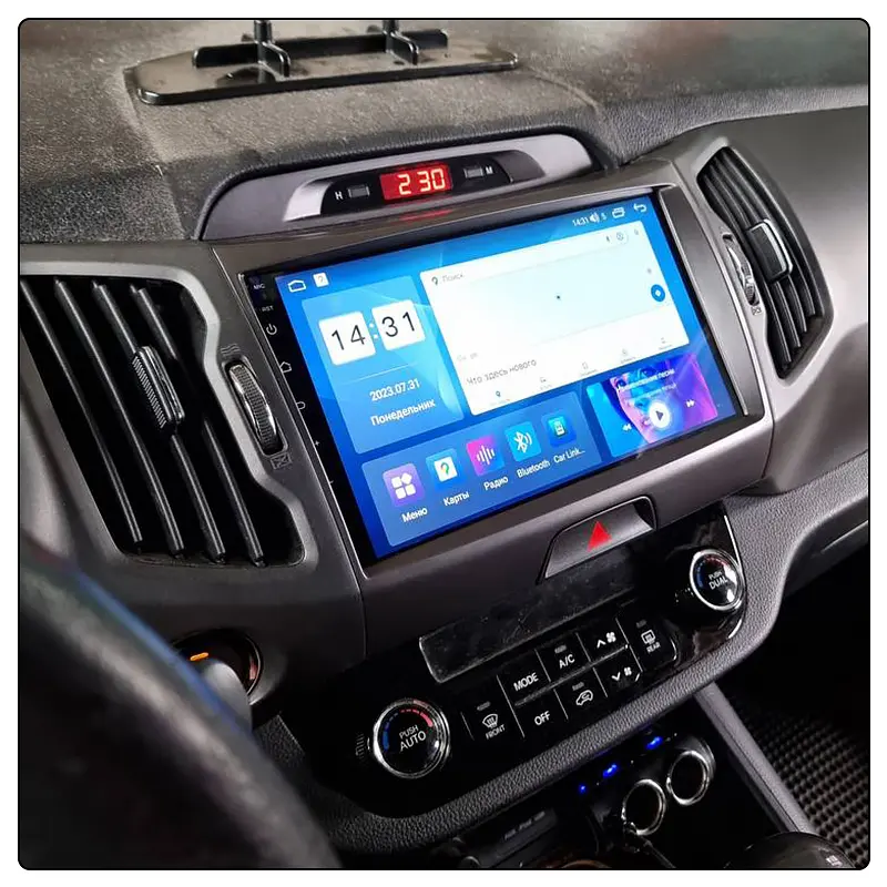 Автомагнитола 9-дюймовый сенсорный экран XPRO Kia Sportage 2012-2015 (MER-14150_6215) - фото 7