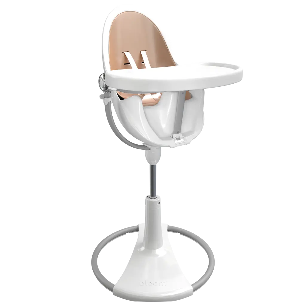 Стульчик для кормления Bloom Fresco White/Rose gold (E10535-W\E10516-RGL) - фото 3