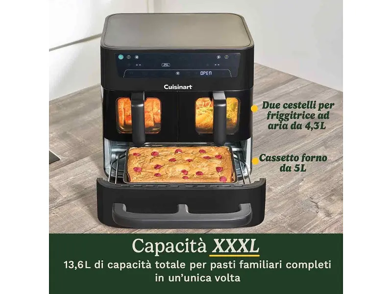 Мультипіч (аерофритюрниця) Cuisinart ‎AFT13XBLE - фото 3