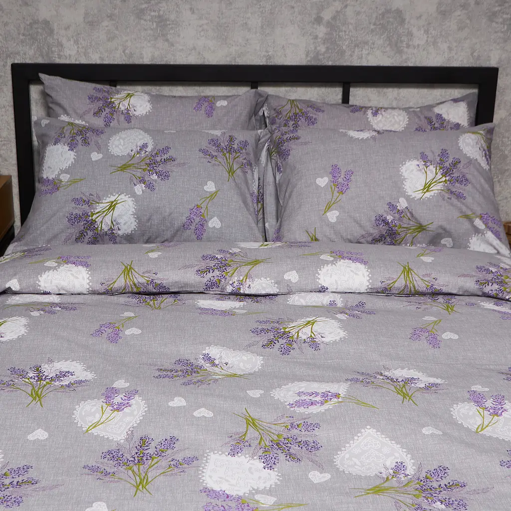 Комплект постільної білизни Moon&Star Бязь Gold Люкс Provence Dreams Сімейні 160х220х2 наволочки 2х40х60 - фото 3