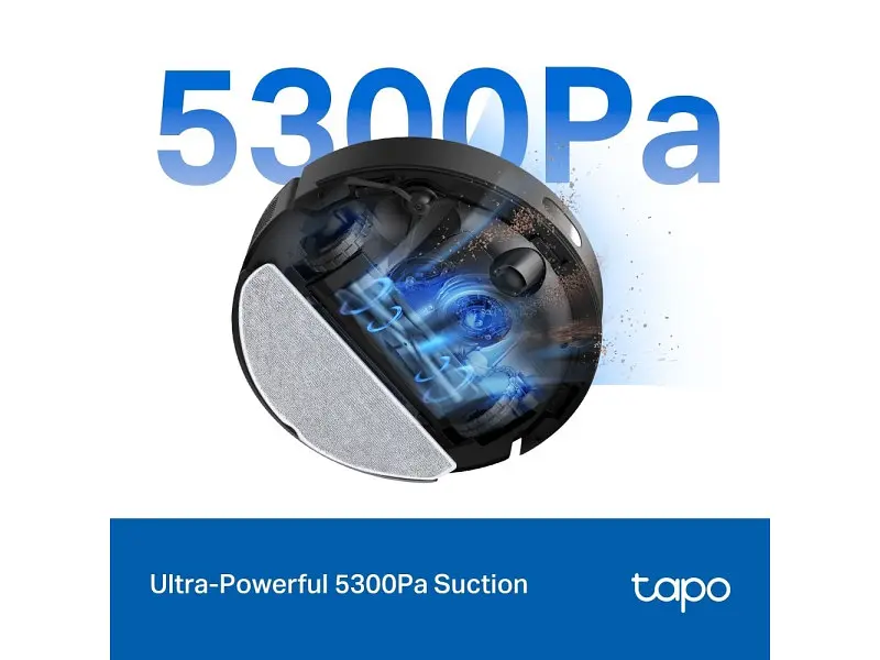 Робот-пилосос з вологим прибиранням TP-LINK Tapo RV30 Max - фото 6