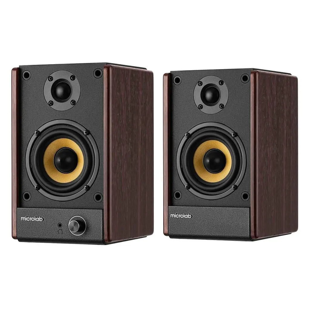 Акустична система Microlab 2.0 SOLO 4 60W Brown (SOLO-4BR) - фото 2