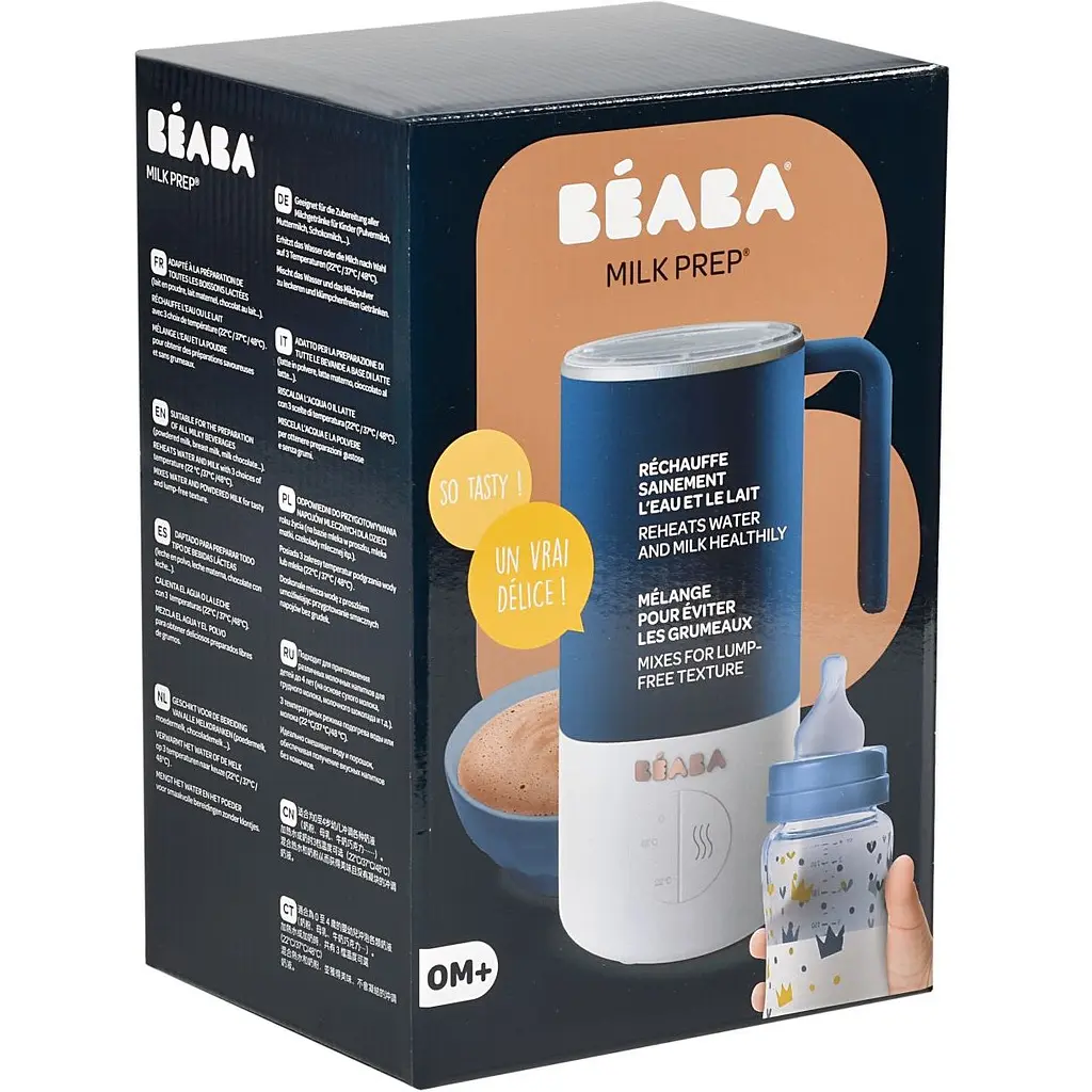 Міксер-підігрівач напоїв для дітей Beaba Milk Prep синій (911693) - фото 11
