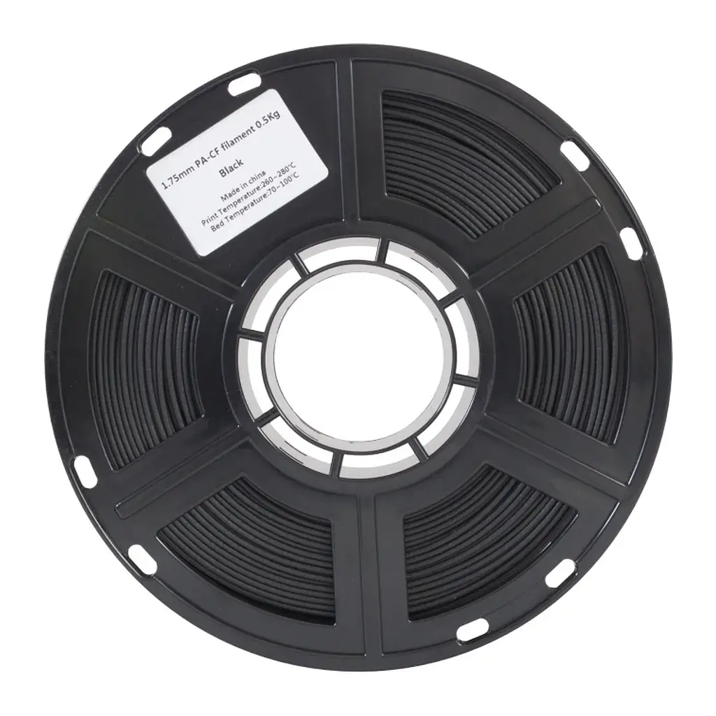 Пластик для 3D-принтера Flashforge PA-CF Carbon 1,75mm 0,5kg Black (PA-CF) - фото 2
