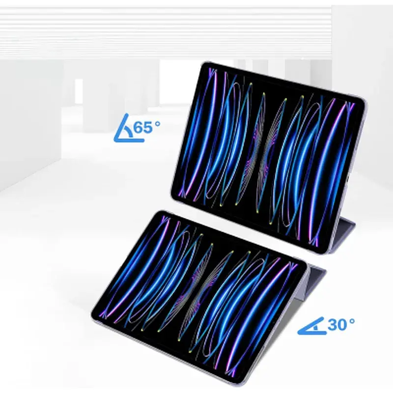 Чохол до планшета BeCover Tri Fold Hard Apple iPad Pro 12.9 2020/2021/2022 Purple (711722) - фото 4