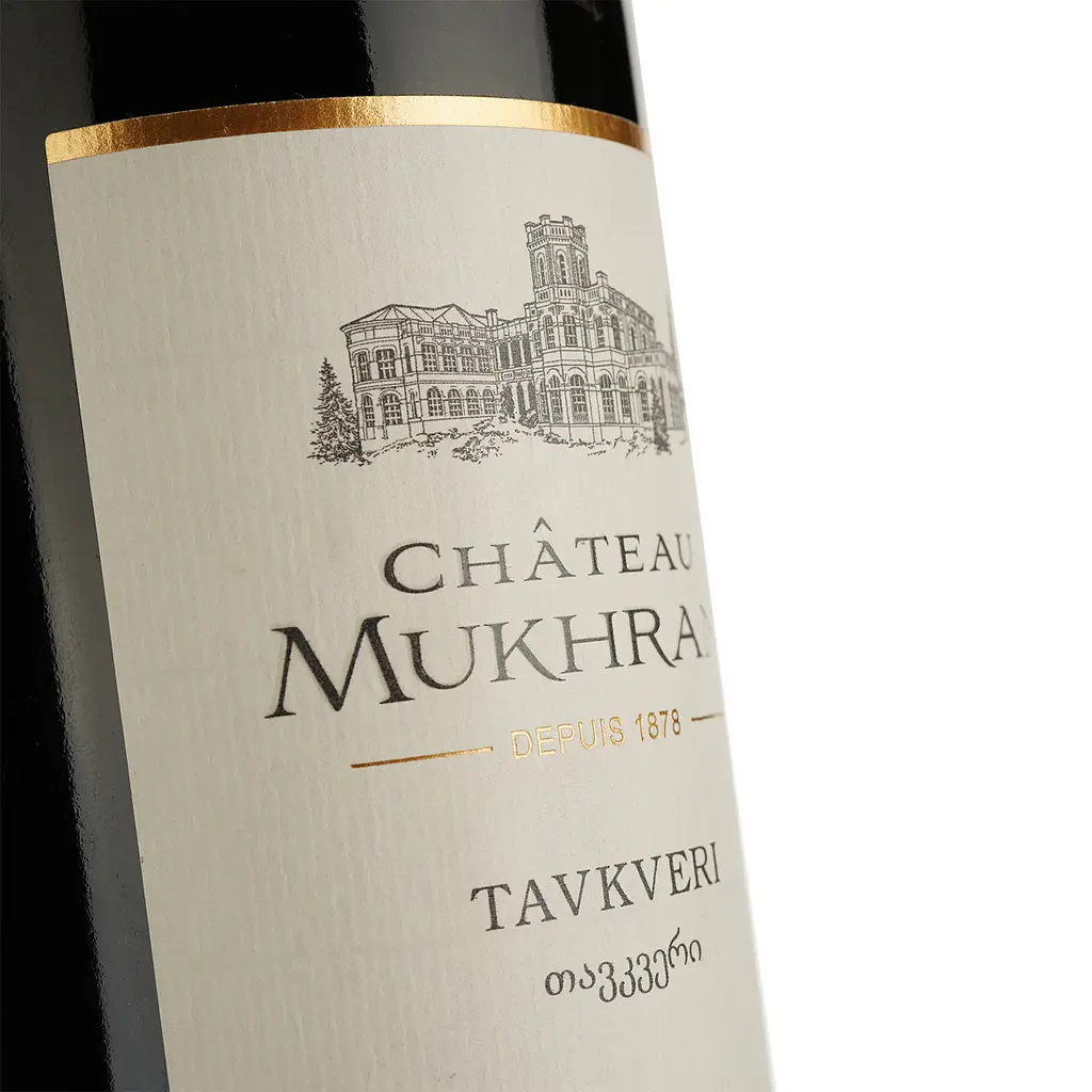 Вино Chateau Mukhrani Tavkveri, красное, сухое, 13%, 0,75 л (789209) - фото 3